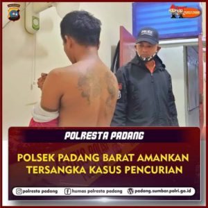 Ciduk Pelaku Pencurian di Simpang Padang Sarai