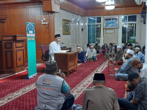 Ceramah Subuh, Buya Mahyeldi Minta Masyarakat Bersatu Lawan Covid-19 - Buya Mahyeldi Ansharullah