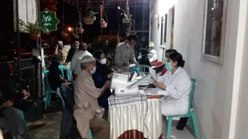 40 calon jamaah haji (CJH) Padang Panjang Divaksinasi