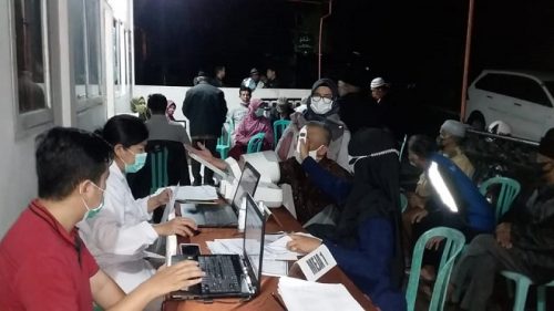 40 calon jamaah haji (CJH) Padang Panjang Divaksinasi