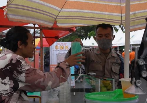 BPBD Kesbangpol dan Satpol PP Damkar Laksanakan Penegakan Disiplin Prokes Covid-19