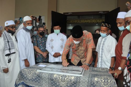 Surau Papan Palinggan Diresmikan Gubernur Sumbar Mahyeldi