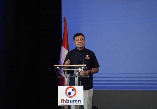 Musyawarah Nasional (Munas) Forum Humas BUMN Yang Dilaksanakan di Gedung Plaza Mandiri