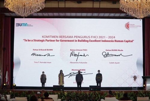 Pelantikan Pengurus Baru Forum Human Capital Indonesia (FHCI)