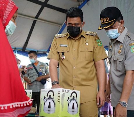 kebakaran Menghanguskan Belasan Rumah di Kelurahan Belawan Bahari, Medan