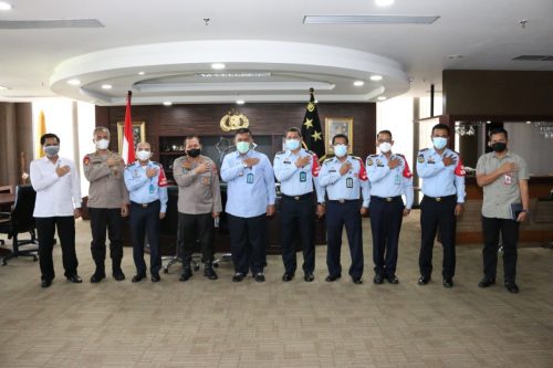 Kemenkumhan Sumbar Adakan Kunjungan Ke Polda Sumbar Guna Lakukan Koordinasi 