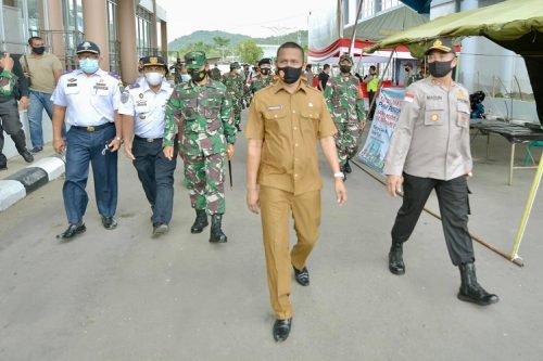 Walikota Sabang Pantau Pelaksanaan Protokol Kesehatan di Pelabuhan Balohan