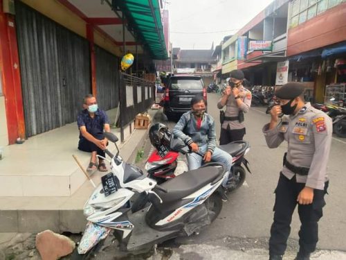 PPKM Mikro di Padang Panjang, Ratusan Orang Terjaring Razia Masker